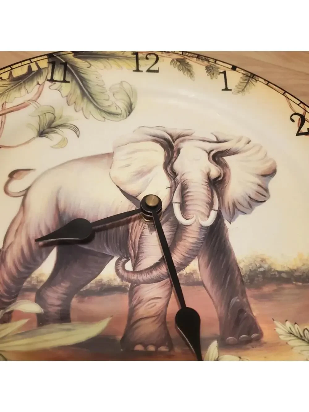 Elephant Plate Clock